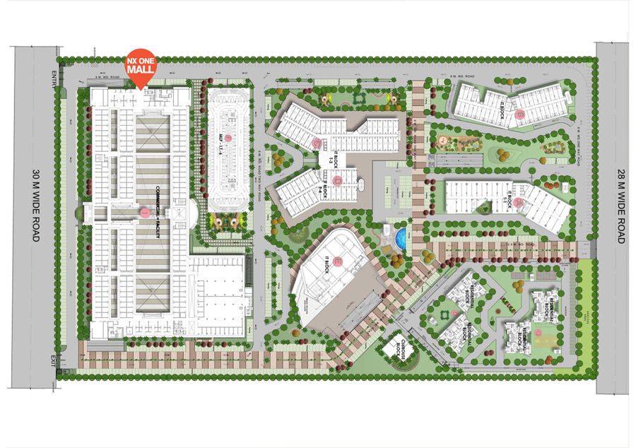 

NX One Mall Site Plan 